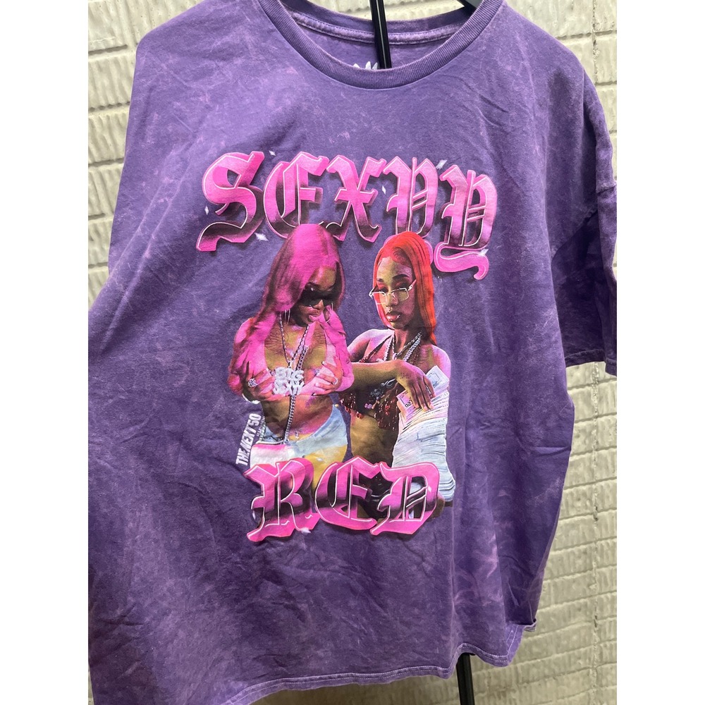 Legends Apparel Purple Tie Dye Graphic‎ T Shirt XL 50th Anniversary Hip Hop